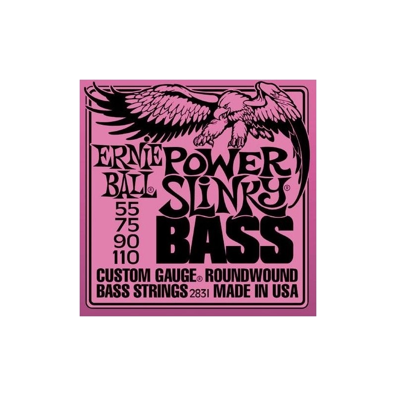 ERNIEBALL POWER SLINKY BASS 2831 55-110 MUTA PER BASSO ELETTRICO