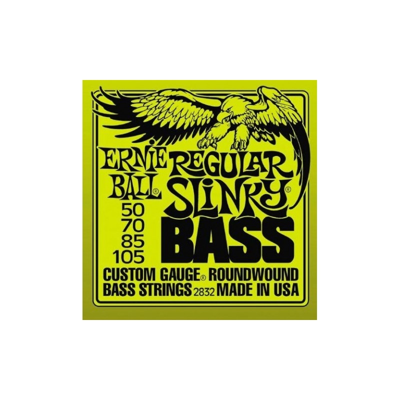 ERNIE BALL REGULAR SLINKY BASS 2832 50-105 PER BASSO