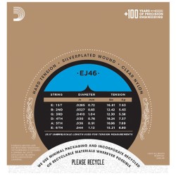 D'ADDARIO EJ46 CORDE PER CHITARRA CLASSICA