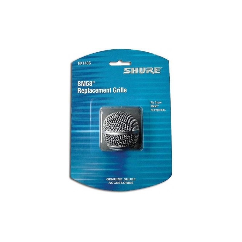 SHURE RK143G GRIGLIA SM58 DI RICAMBIO PER MICROFONO SHURE SM-58