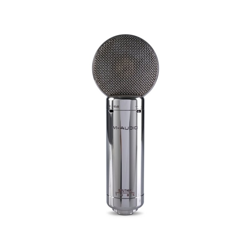 M-AUDIO SPUTNIK MICROFONO VALVOLARE CONDENSATORE DA STUDIO CAPSULA IN OTTONE