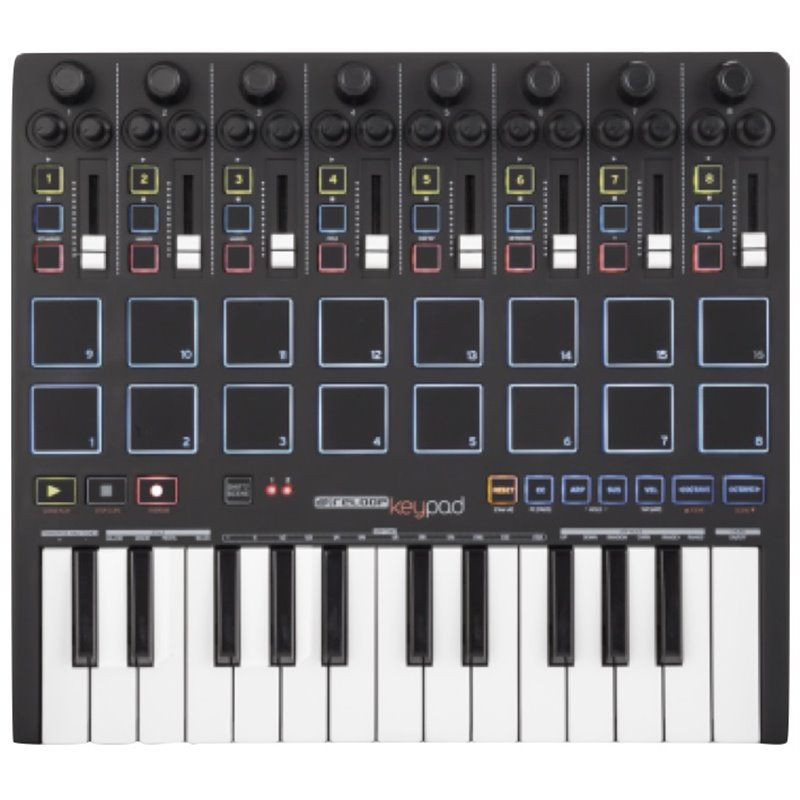 RELOOP KEY PAD MASTER KEYBOARD MIDI USB