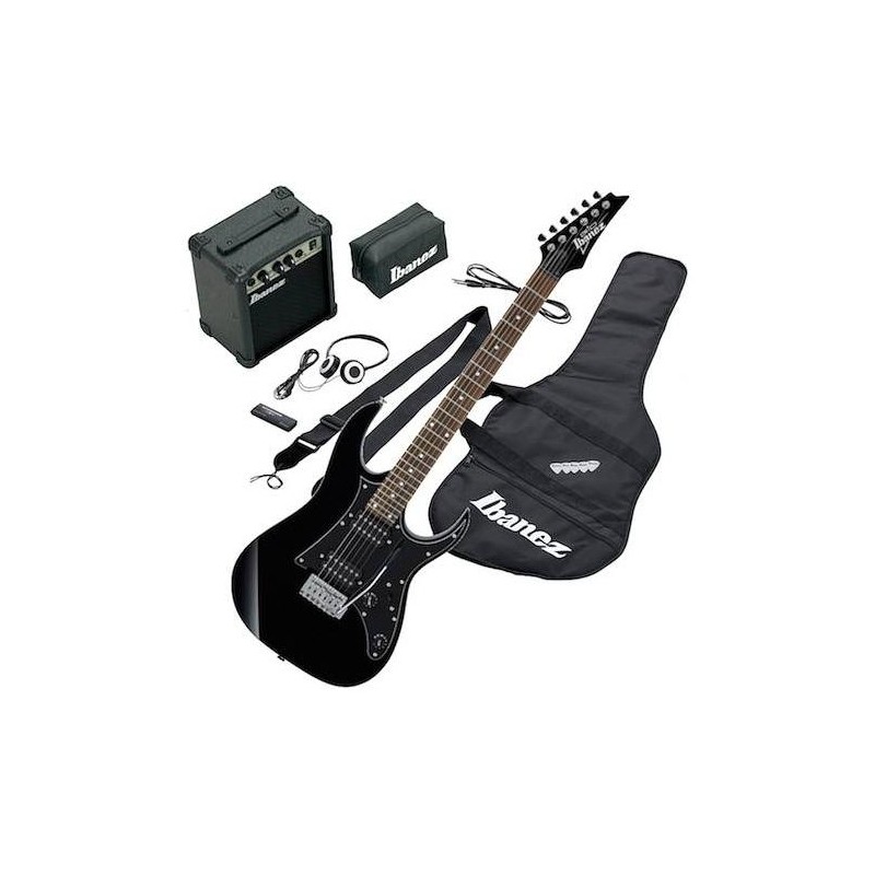 IBANEZ IJRG200 KIT BK GUITARPACK NERO