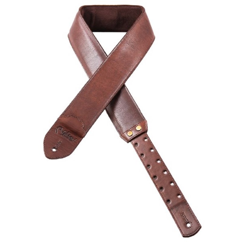 RIGHTON STRAPS VINTAGE BROWN TRACOLLA PER CHITARRA E BASSO