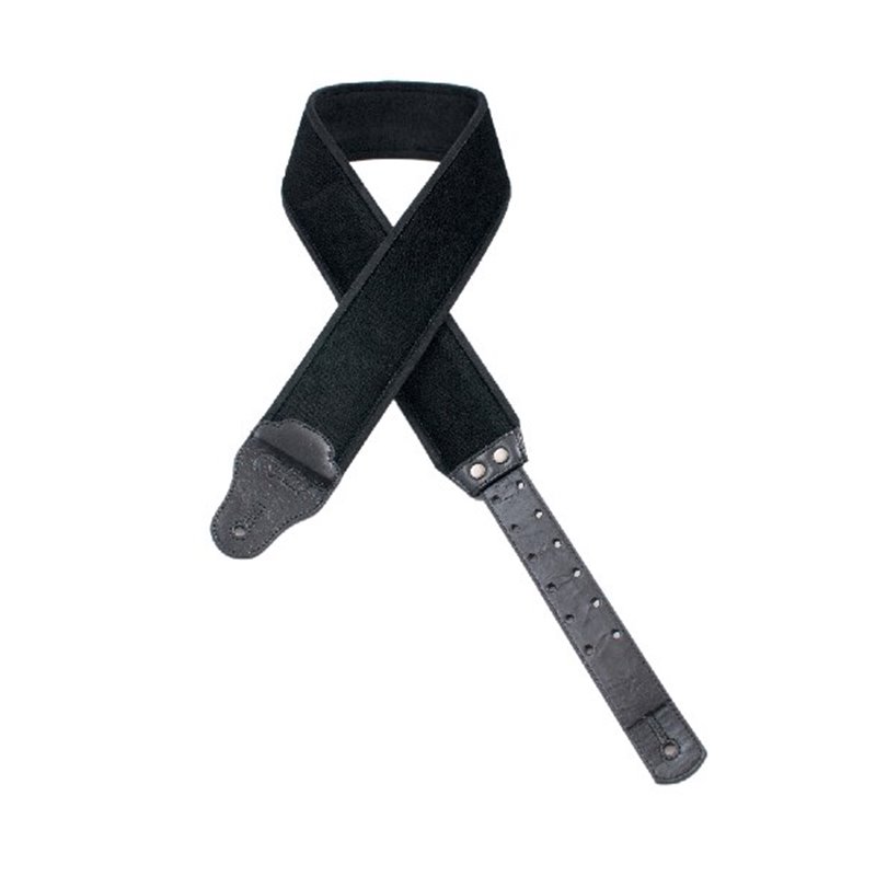 RIGHTON STRAPS LIZARD BLACK TRACOLLA PER CHITARRA E BASSO