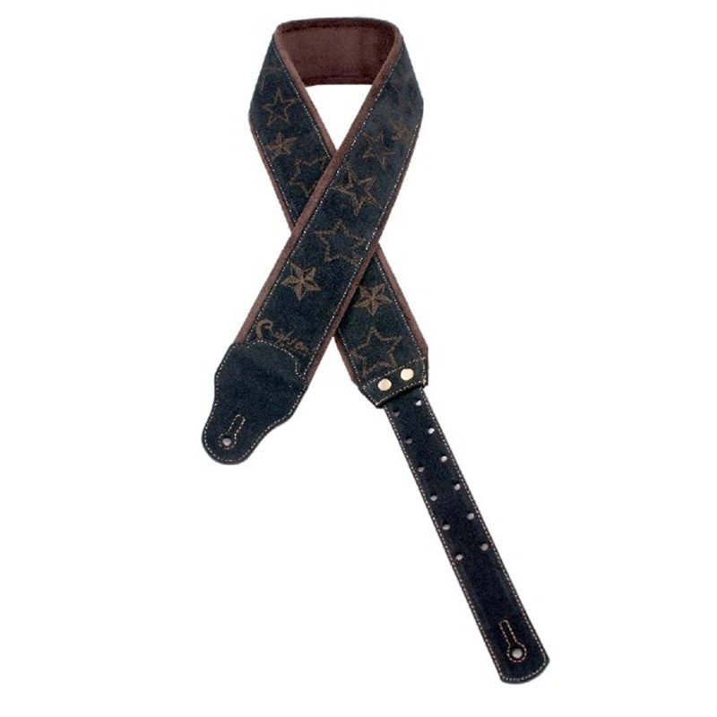 RIGHTON STRAPS STARS BLACK TRACOLLA PER CHITARRA E BASSO