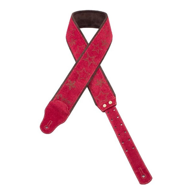 RIGHTON STRAPS STARS RED TRACOLLA PER CHITARRA E BASSO