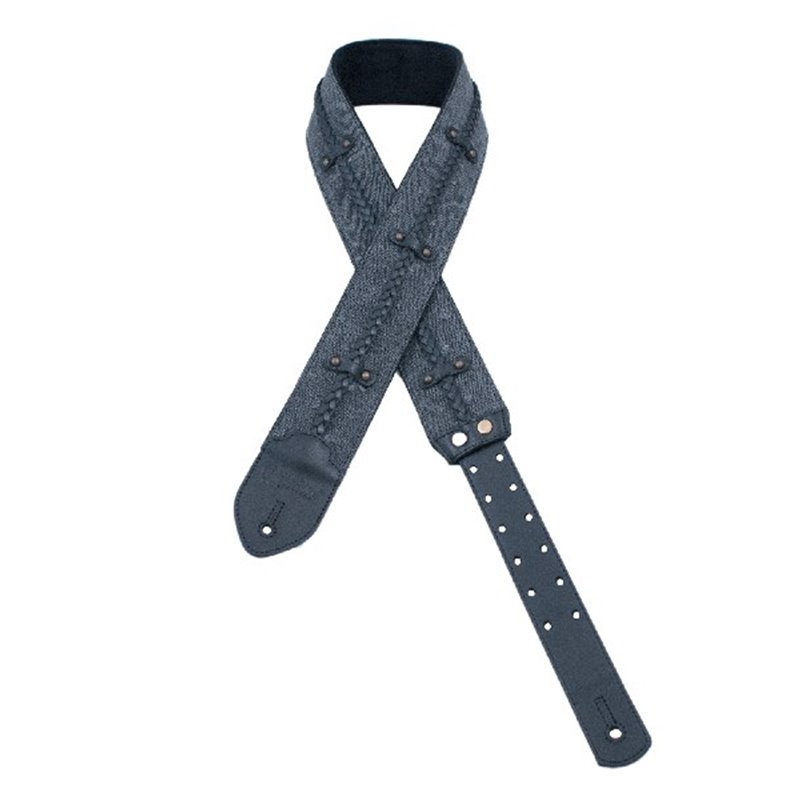 RIGHTON STRAPS CROSS BLACK TRACOLLA PER CHITARRA E BASSO