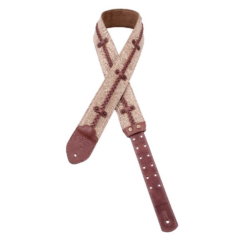 RIGHTON STRAPS CROSS BEIGE TRACOLLA PER CHITARRA E BASSO