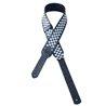 RIGHTON STRAPS CHESS BLACK TRACOLLA PER CHITARRA E BASSO