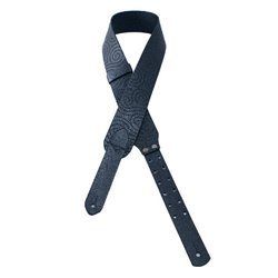 RIGHTON STRAPS PIERCED BLACK TRACOLLA PER CHITARRA E BASSO