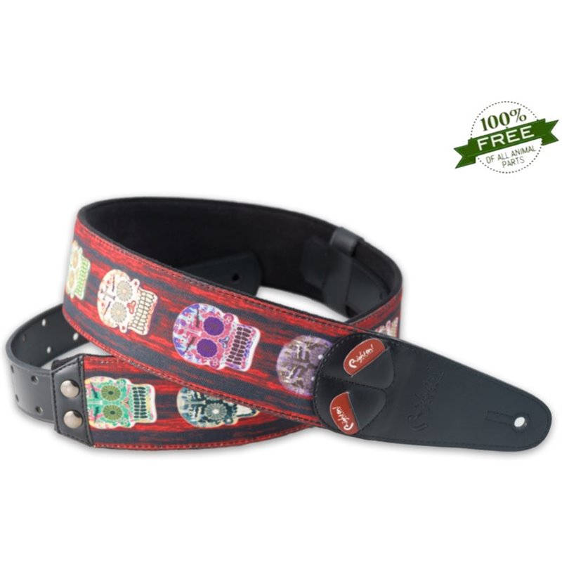 RIGHTON STRAPS SKULLS TRACOLLA PER CHITARRA E BASSO