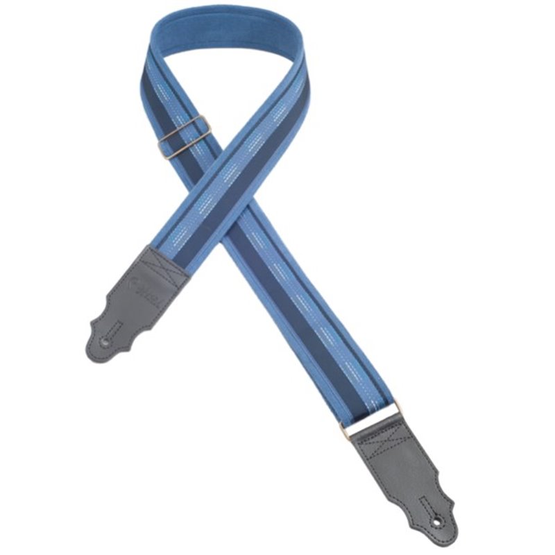 RIGHTON STRAPS LNES BLUE TRACOLLA PER CHITARRA E BASSO