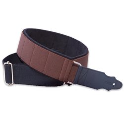 RIGHTON STRAPS ELASTIC BROWN TRACOLLA PER CHITARRA E BASSO