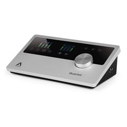 APOGEE QUARTET INTERFACCIA AUDIO USB 24BIT 192KHZ 4 INGRESSI MICROFONO/LINEA/STRUMENTI +4 PREAMPLIFICATORI + USB +MIDI COMPATIBI