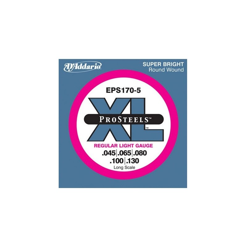 D'ADDARIO EPS170-5 BASSO 5 CORDE 045-130