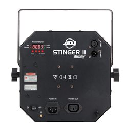 AMERICAN DJ STINGER II 3 IN 1 MOONFLOWER LED UV LASER RED - GREEN