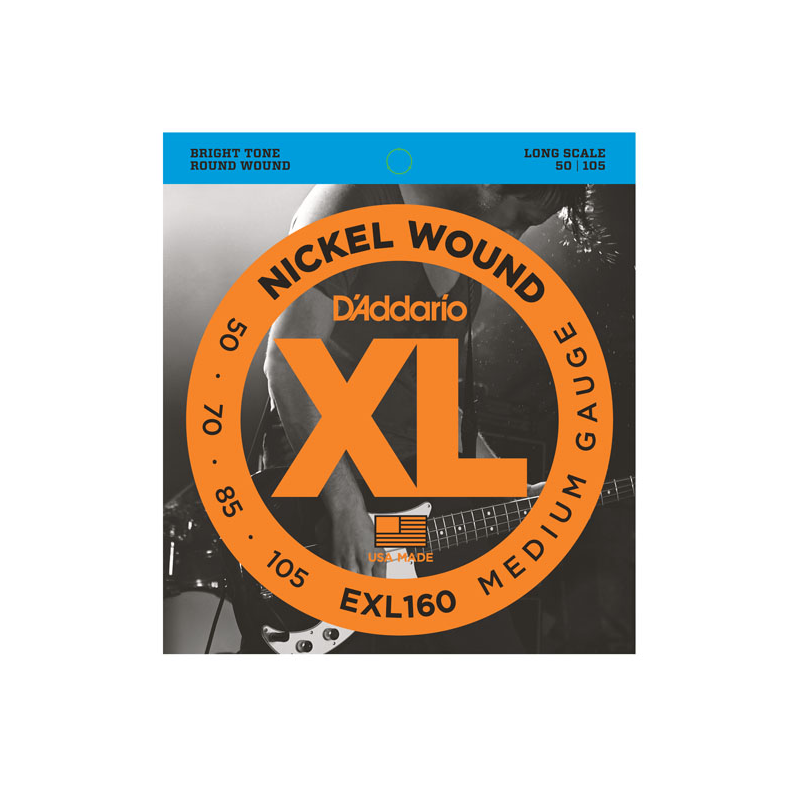 D' ADDARIO EXL160 CORDE PER BASSO 50-105