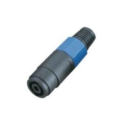 EXTREME SP4F CONNETTORE SPEAKON FEMMINA 4 POLI COLORE NERO E BLU
