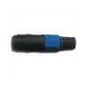 EXTREME SP4F CONNETTORE SPEAKON FEMMINA 4 POLI COLORE NERO E BLU