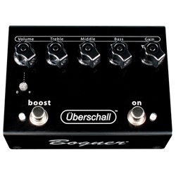 BOGNER UBERSCHALL EFFETTO DISTORSORE CRUNCH OVERDRIVE 5 STADI DI GAIN REPLICA AMPLIFICATORE A PEDALE PER CHITARRA