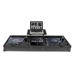 UDG ULTIMATE FLIGHT CASE SET PLX9/SL1200 BLACK PLUS FLIGHT CASE SET PER GIRADISCHI + LAPTOP