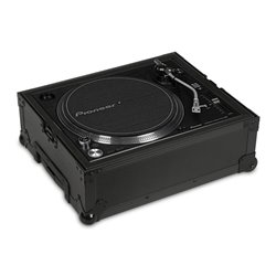 UDG ULTIMATE FLIGHT CASE PIONEER MULTI FORMAT TURNTABLE BLACK PLUS FLIGHT CASE PROFESSIONALE + TROLLEY COLORE NERO