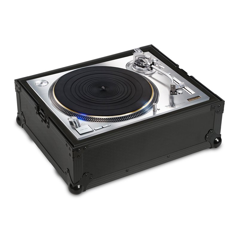 UDG ULTIMATE FLIGHT CASE MULTI FORMAT TURNTABLE BLACK FLIGHT CASE PROFESSIONALE COLORE NERO