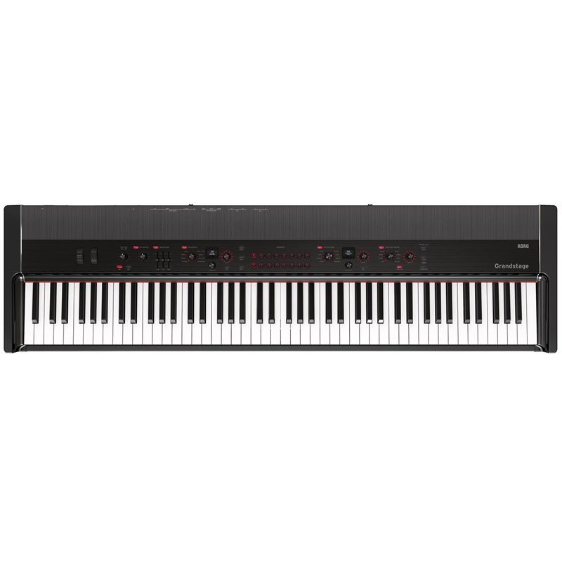 KORG GRANDSTAGE 88 STAGE PIANO DIGITALE 88 TASTI PESATI + LEGGIO + PEDALE SUSTAIN + SUPPORTO ORIGINALE KORG