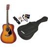 YAMAHA F310P2 KIT CHITARRA ACUSTICA SUNBURST + CUSTODIA + TRACOLLA + PLETTRI + CAPOTASTO + CORDE DI RICAMBIO + AVVOLGI CORDE