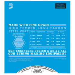 D' ADDARIO EXL160 CORDE PER BASSO 50-105