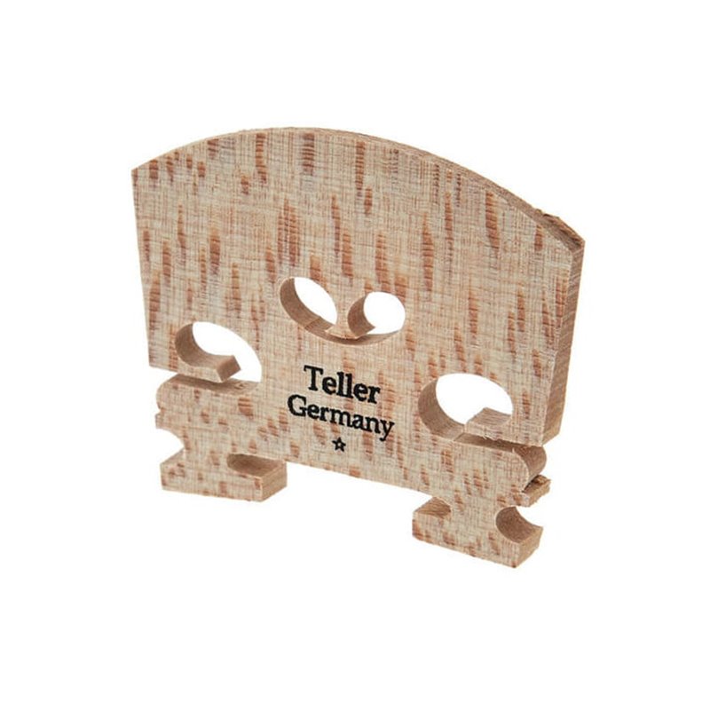 TELLER PONTE PER VIOLA 16,5" IN ACERO SPECCHIATO BOSNIACO 45 MM