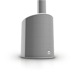 LD SYSTEMS MAUI5-GO-W SISTEMA PORTATILE A COLONNA BATTERIA RICARICABILE 10 ORE SUBWOOFER SATELLITI MIXER BLUETOOTH BIANCO