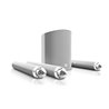 LD SYSTEMS MAUI5-GO-W SISTEMA PORTATILE A COLONNA BATTERIA RICARICABILE 10 ORE SUBWOOFER SATELLITI MIXER BLUETOOTH BIANCO