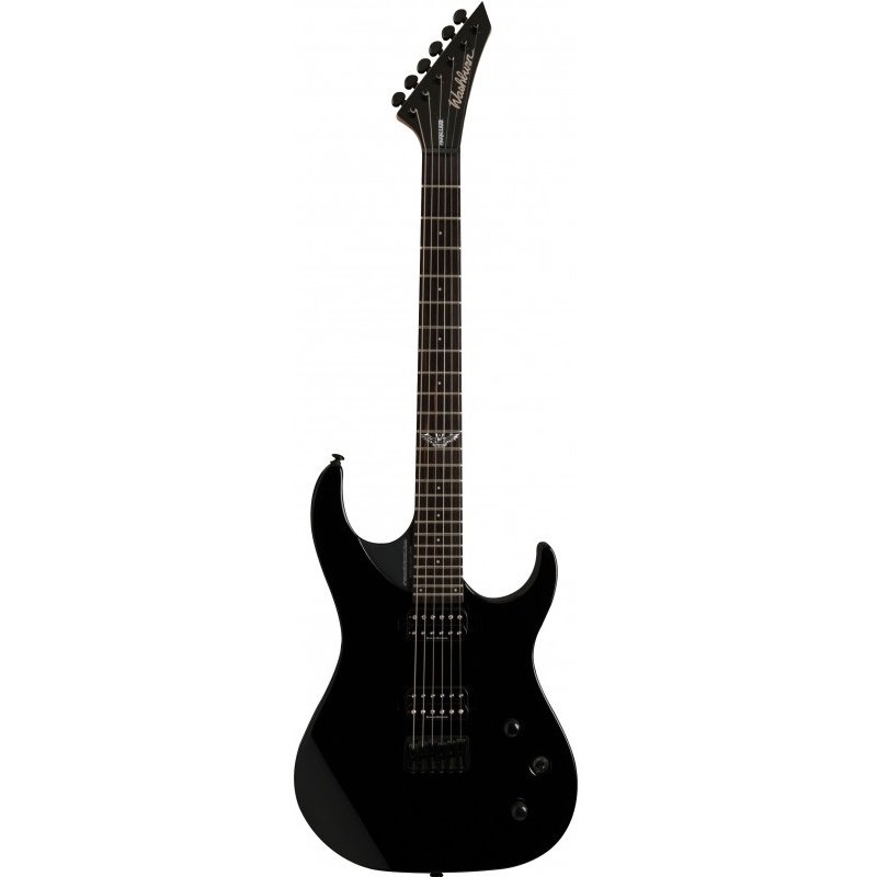 WASHBURN PXS-100B PARALLAXE CHITARRA ELETTRICA 24 TASTI 2 HUMBUCKER MANICO BOLT ON COLORE NERO