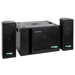 RELOOP GROOVE SET 10 SISTEMA DI AMPLIFICAZIONE 2.1 PORTATILE 10"/4"/1" 370W