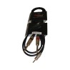 EXTREME 1MJS2J2PRO MINI JACK STEREO 1/8" 3.5mm 2 JACK 6.3mm CAVO AUDIO DI SEGNALE SCHERMATO 2mt.
