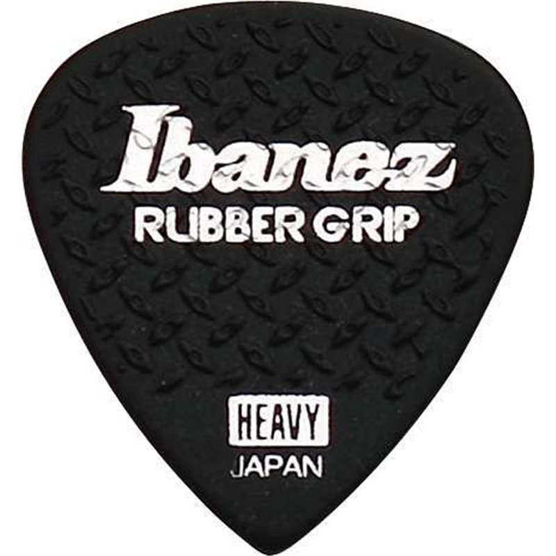 IBANEZ PA16HRG-BK BLACK PLETTRI IN GOMMA ANTISCIVOLO CONFEZIONE 50 PLETTRI COLORE NERO