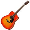 YAMAHA FG820 AUTUMN BURST CHITARRA ACUSTICA 4/4 TOP IN ABETE FONDO E FASCE IN MOGANO PONTE IN PALISSANDRO COLORE AUTUMM BURST