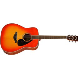 YAMAHA FG820 AUTUMN BURST CHITARRA ACUSTICA 4/4 TOP IN ABETE FONDO E FASCE IN MOGANO PONTE IN PALISSANDRO COLORE AUTUMM BURST