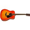 YAMAHA FG820 AUTUMN BURST CHITARRA ACUSTICA 4/4 TOP IN ABETE FONDO E FASCE IN MOGANO PONTE IN PALISSANDRO COLORE AUTUMM BURST