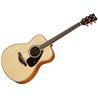 YAMAHA F S820 NT NATURAL CHITARRA ACUSTICA 4/4 TOP IN ABETE FONDO E FASCE IN MOGANO PONTE IN PALISSANDRO COLORE NATURALE