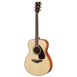 YAMAHA F S820 NT NATURAL CHITARRA ACUSTICA 4/4 TOP IN ABETE FONDO E FASCE IN MOGANO PONTE IN PALISSANDRO COLORE NATURALE
