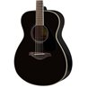 YAMAHA FS820 BL BLACK CHITARRA ACUSTICA 4/4 TOP IN ABETE FONDO E FASCE IN MOGANO PONTE IN PALISSANDRO COLORE NERO