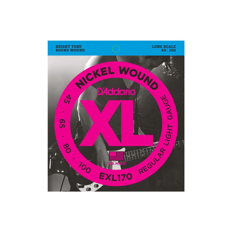 D' ADDARIO EXL170 CORDE PER BASSO 45-100
