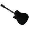 YAMAHA FGX830C BLACK CHITARRA ACUSTICA ELETTRIFICATA CUTAWAY NERA