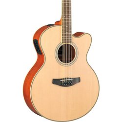 YAMAHA CPX700 II 12 NT NATURAL CHITARRA ACUSTICA ELETTRIFICATA NATURALE
