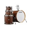 YAMAHA TMP2F4 TOUR CUSTOM CHOCOLATE SATIN BATTERIA ACUSTICA 4 PEZZI CIOCCOLATO SATINATO