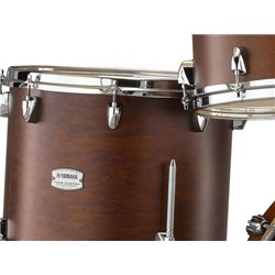 YAMAHA TMP2F4 TOUR CUSTOM CHOCOLATE SATIN BATTERIA ACUSTICA 4 PEZZI CIOCCOLATO SATINATO