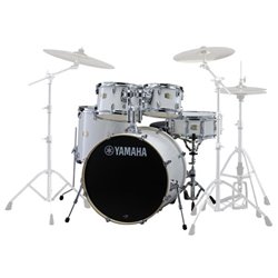 YAMAHA SBP2F5 STAGE CUSTOM BIRCH PURE WHITE BATTERIA ACUSTICA BIANCA
